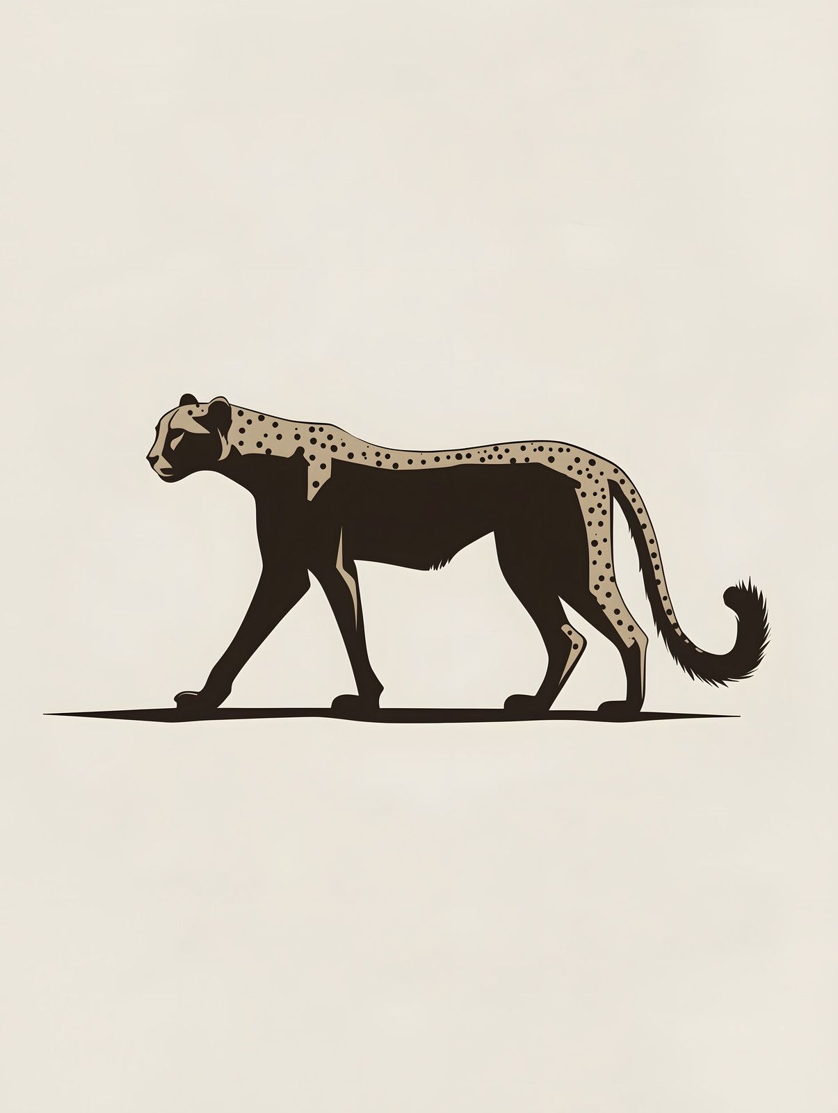 Minimalist Cheetah — print view